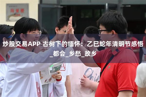 炒股交易APP 古树下的缅怀：乙巳蛇年清明节感悟_都会_乡愁_故乡